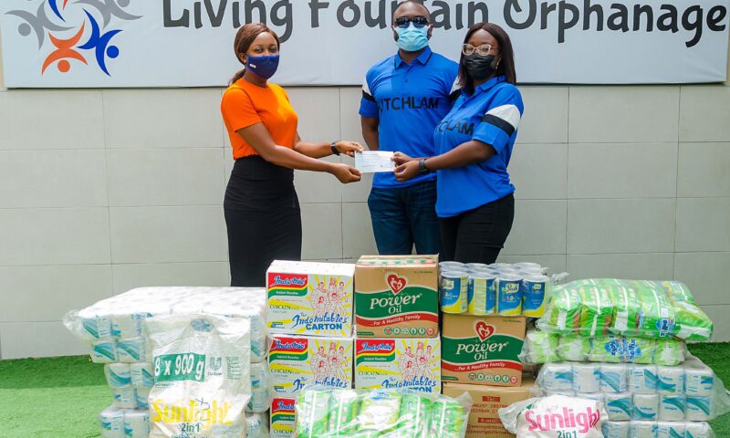  Easter: Hutchlam Services Donates To Motherless Home