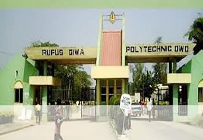  Owo Polytechnic Workers Protest  Unpaid Salaries