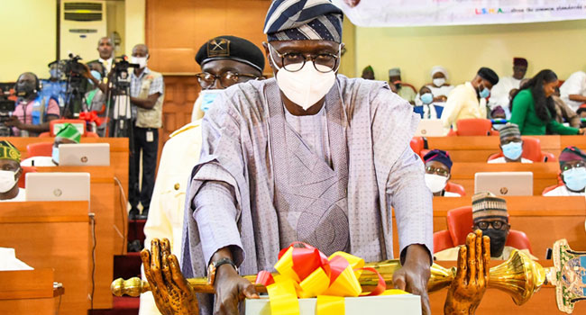 2020:Economic Affairs Receives  Highest Share As  Sanwo-Olu Presents N1.38trn Budget Estimate 