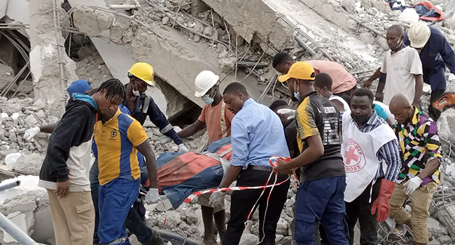 Death Toll In Lagos High Rise Building Now 36