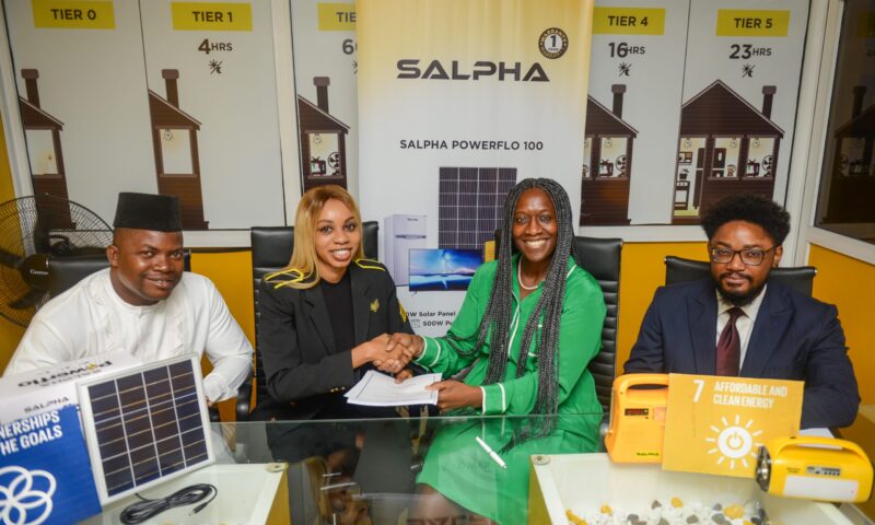 Solar: All On , Salpha Energy Limited Sign $1m Investment Agreement