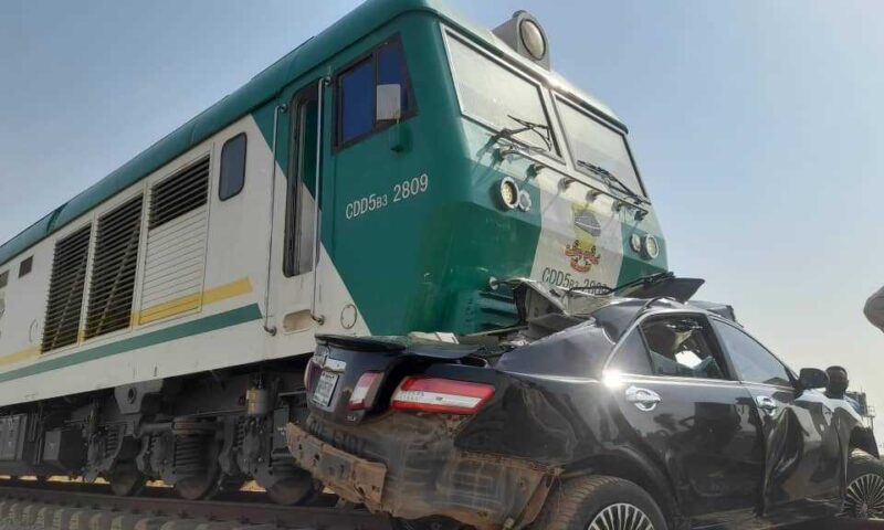 How Train Crushed Woman, Car In Abuja