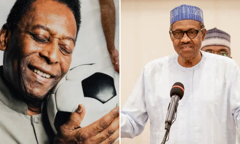 Buhari Mourns Pele