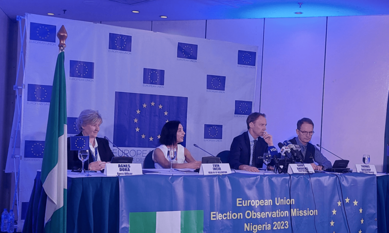 Nigeria’s 2023 General Elections Not Transparent -EU Observation Mission