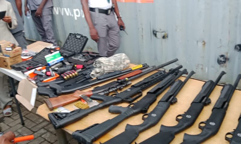 Customs Seizes 31 Smuggled Firearms, Ammunition In Lagos,Ogun