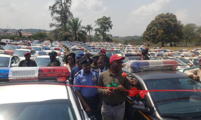 Makinde Gives 100 Vehicles To Police, Army, Other Security Agencies