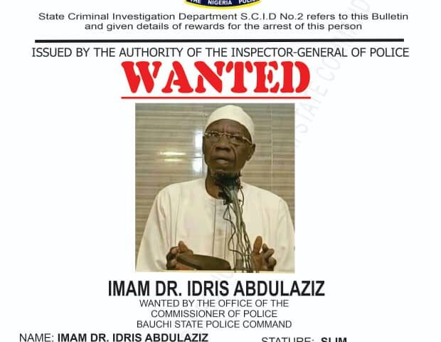Bauchi: Police Declare Cleric Wanted For Contempt Of Court