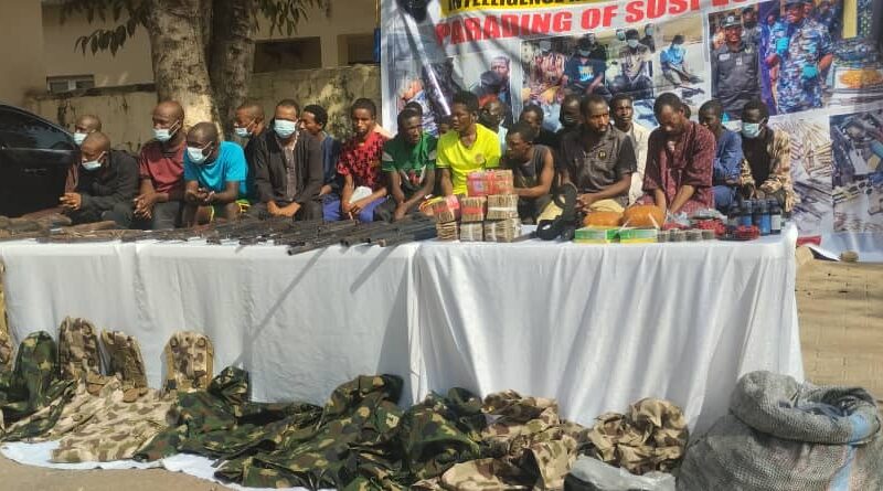 Police Arrest Dismissed Soldier,Others For Supplying Military Equipment To Bandits