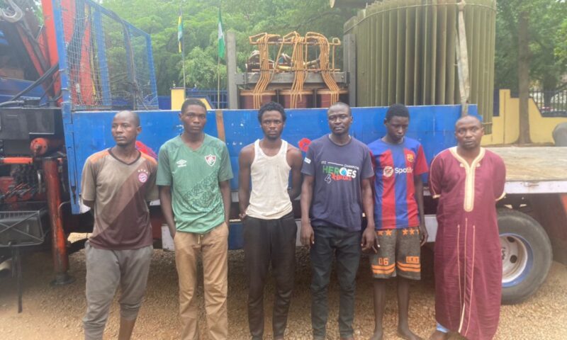 Theft: Police Arrest AEDC Staff,Five Others,Recovers Transformer