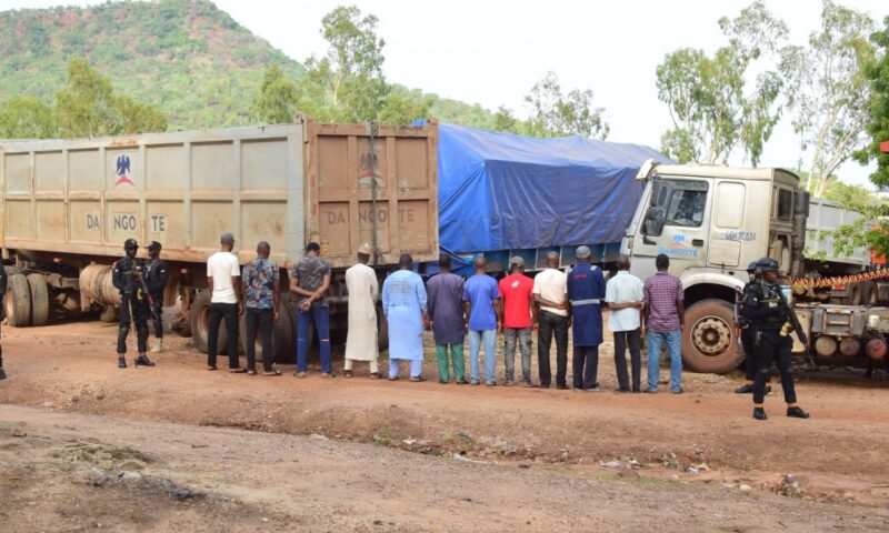 FG Cracks Down On Illegal Miners,Arrests 10 Suspects