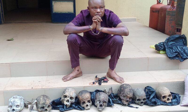 I Sold Human Skulls To Raise N2m For My Mother’s Hospital Bill-Suspect