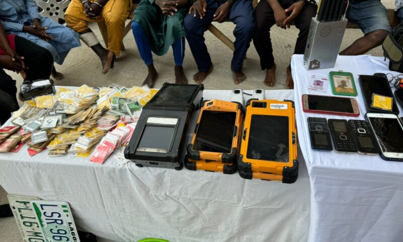 Police Parade Six Suspects Who Sale Sim Cards To Kidnappers
