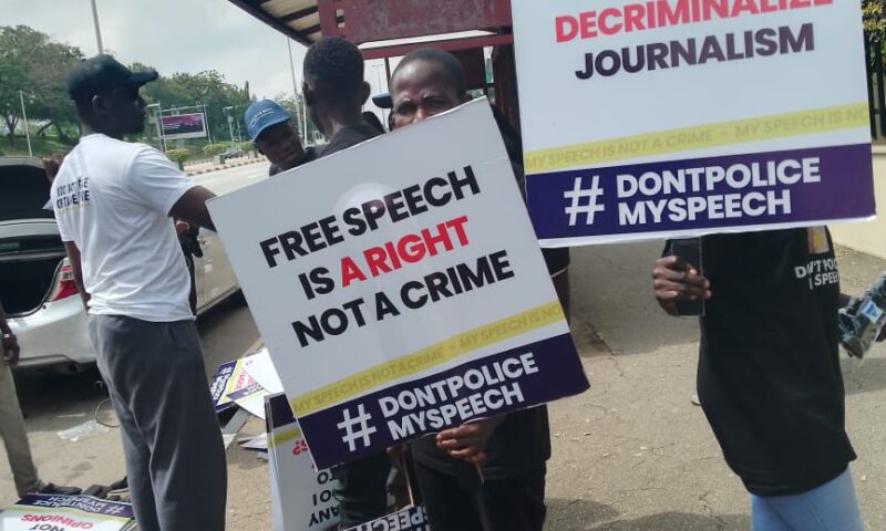 Coalition Launches #DontPoliceMySpeech# Campaign To Stop Journalists’ Arrest