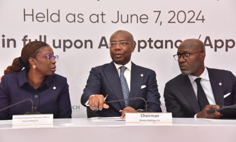 Access Holdings Plc Holds Signing Ceremony On Planned ₦351 Billion Rights Issue