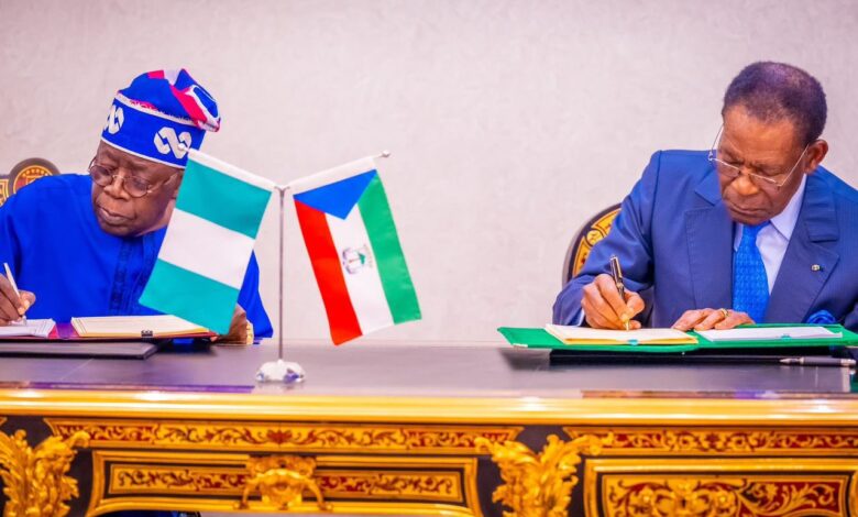 Tinubu, Mbasogo Seal Agreement On Gulf Of Guinea Gas Pipeline Project