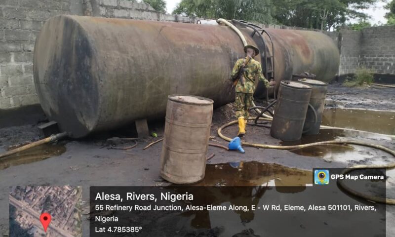 Niger Delta:Army Intercepts Over 200,000 Litres of Petroleum Products