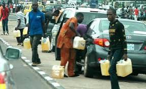 Lagos Taskforce Arrests 6 Roadside Petrol Hawkers