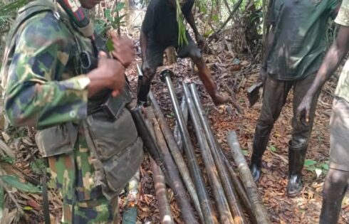 Niger Delta:Troops Arrest Several Oil Thieves,Recover Stolen Crude 