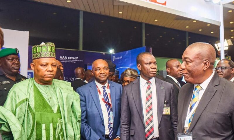 Economic Summit:Shettima Visit Shell’s Booth,Acknowledges Contributions To Nigeria’s Growth