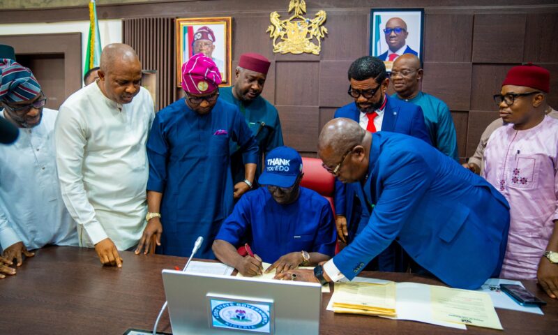 Okpebholo Signs Revised N486bn Appropriation Bill Into Law